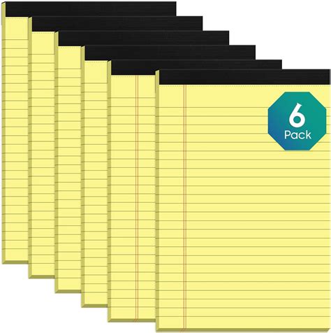 Yellow Legal Pads X Notepads Pack Small Note Pads X College