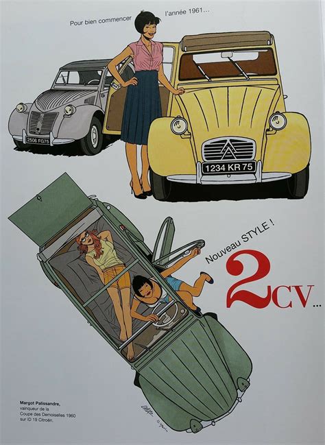 Lol An Old School Ad For France S Citroen Car Wow