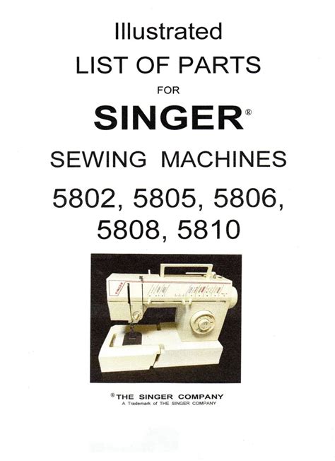 Manual Sewing Machine Parts