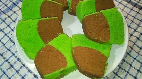 Resep Bolu Coklat Pandan Jadul Kukus Youtube