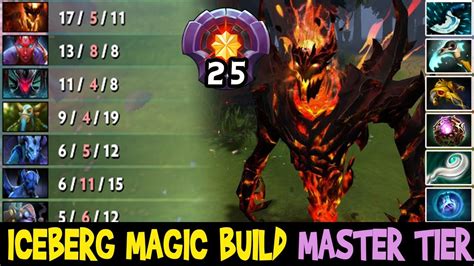 Iceberg Arcana Shadow Fiend Master Tier Magic Build Dota A