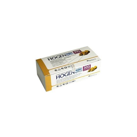 Иглы карпульные (дентальные) Hogen Spitze 30G 03*21 (1 упак.-100 шт.) C ...