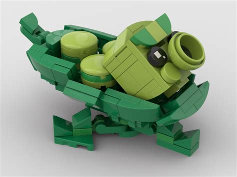 Lego Moc Pvz 2 Sling Pea By Excaliburtheone Rebrickable Build With Lego