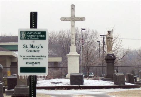 Saint Marys Cemetery In Sandusky Ohio Find A Grave Cemetery