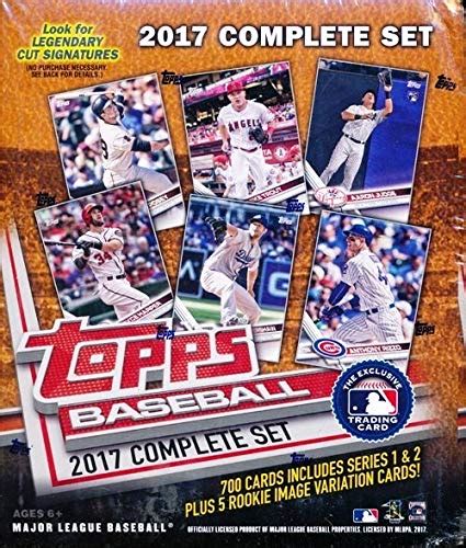 Topps Baseball Complete Retail Factory Set Cards Best Offer