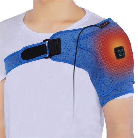 Buy Zetiling Heated Shoulder Support Brace Usb Electric Rechargeable