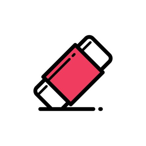 Premium Vector Eraser Icon Trendy Vector Template