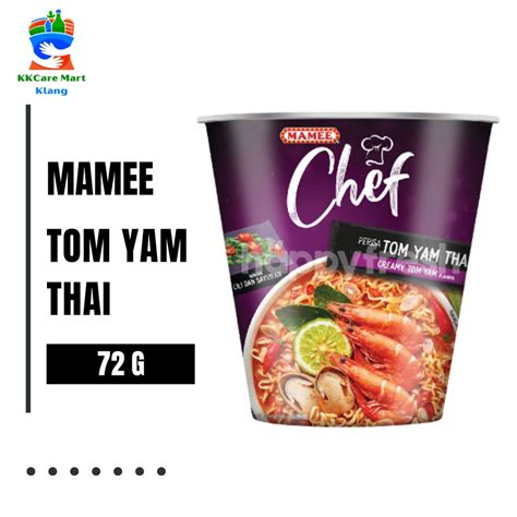 Mamee Chef Tom Yam Thai 72g Shopee Malaysia