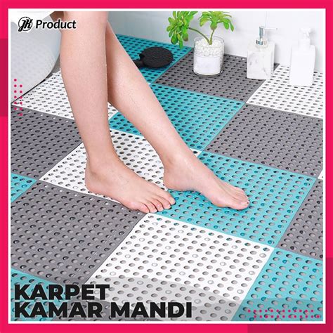 Jual Karpet Kamar Mandi Anti Licin Keset Matras Penutup Lantai X