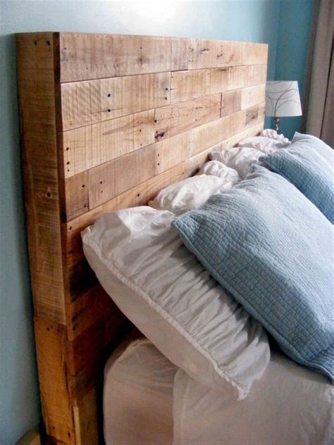 Wood Pallet Headboard Ideas Google Search Respaldos De Cama Madera