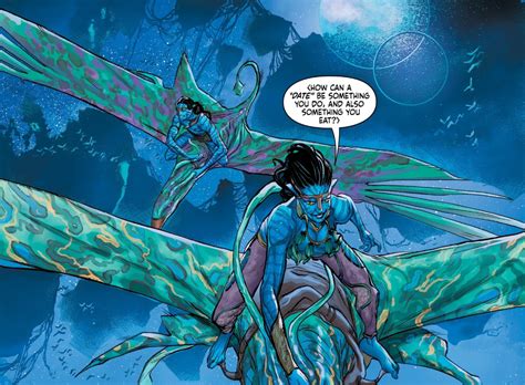 Jake And Neytiri Date Night Avatar The High Ground Volume 1 Comic