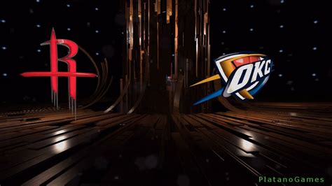 NBA Houston Rockets Vs Oklahoma City Thunder 1st Qrt NBA Live 14