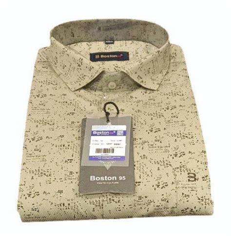 Men Printed Cotton Shirt Casual Full Sleeves At Rs 899 In Mumbai Id