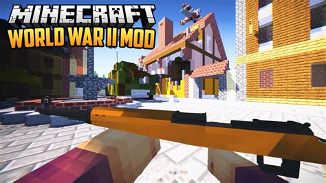 World War Ii Mod Minecraft Mod Showcase Youtube