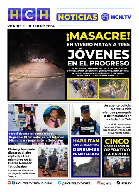 Portada HCH 19 De Enero De 2024 HCH TV