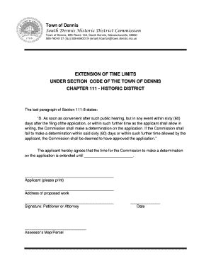 Fillable Online Dennisma Virtualtownhall South Dennis Historic District