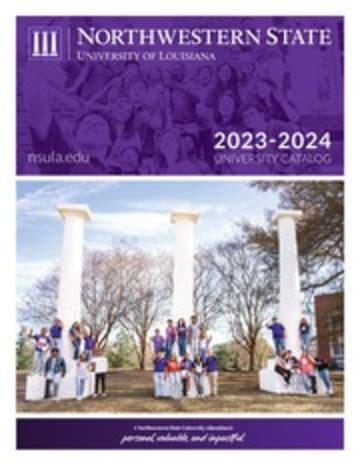 Northwestern State University Catalog (2023-2024) : Northwestern State ...