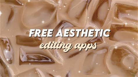 FREE Aesthetic Editing Apps You Must Have YouTube