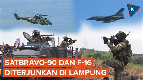 Tni Au Kerahkan Jet Tempur F Dan Satbravo Ke Lampung Ada Apa