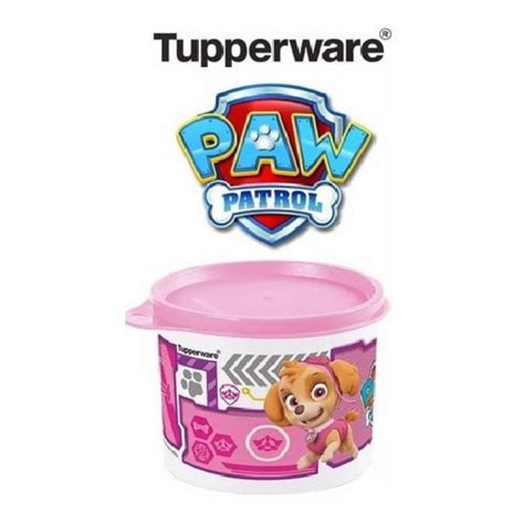 Redondinha Patrulha Canina Skye Ml Tupperware Shopee Brasil