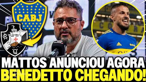 Urgente Agora Sim Alexandre Mattos Acaba De An Nciar Benedetto