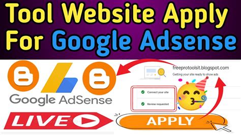 Tool Website Apply For Google Adsense Live Adsense Approval Tool