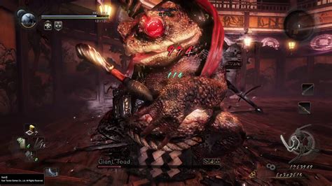 Nioh Giant Toad Wotd Youtube