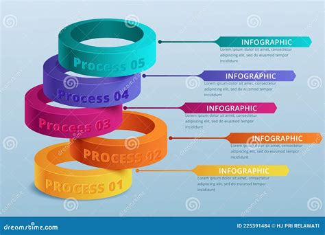 Timeline Infografik Design Vektor Und Marketing Symbole Vektor