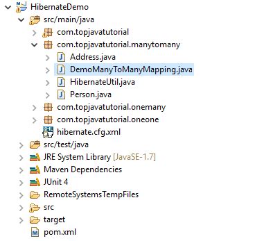 Hibernate Many To Many Mapping Using Annotations Top Java Tutorial