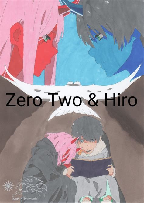 Zero Two and Hiro - Etsy