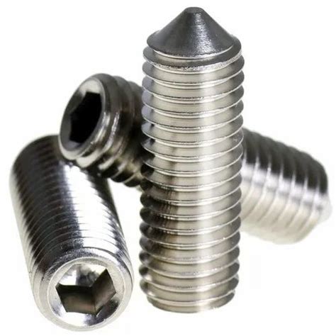 Stainless Steel Mild Steel Grub Screw Size M To M At Rs