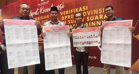 Kpu Banten Ajukan Approval Finalisasi Surat Suara Ke Kpu Ri