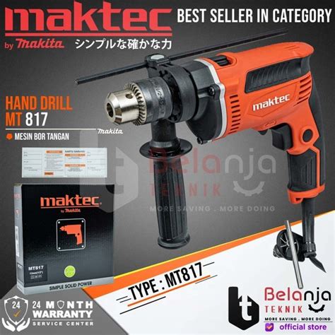 Jual Mesin Bor Uciha 13mm Set Koper Impact Drill Ryu Maktec Modern Nrt