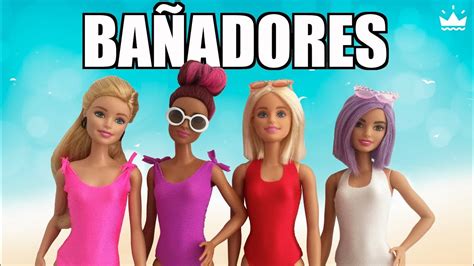 Diy C Mo Hacer Traje De Ba O Para Barbie Ba Ador Swimwear Ropa