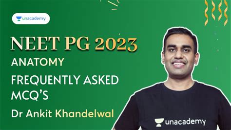 NEET PG 2023 Frequently Asked Anatomy MCQs 4 Dr Ankit Khandelwal