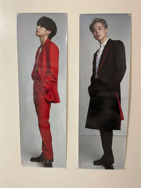 Bts Dicon Poster Jimin And Taehyung Set Hobbies And Toys Memorabilia