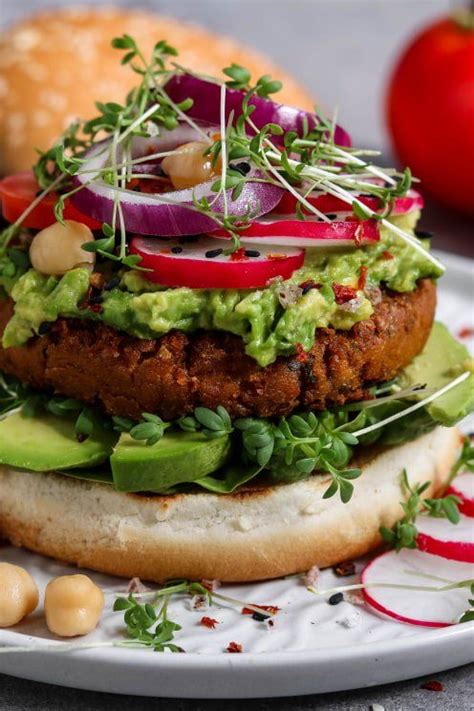 Vegetarische Burger Patties Selbst Machen Samtinkjaslike