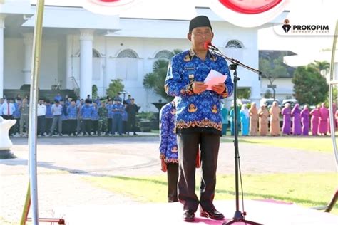 Pidato Bupati KSB Saat Upacara Syukur Ke 3 Tahun 2024 Sumbawa Barat Post