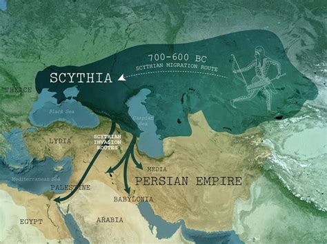 Scythian Empire Map