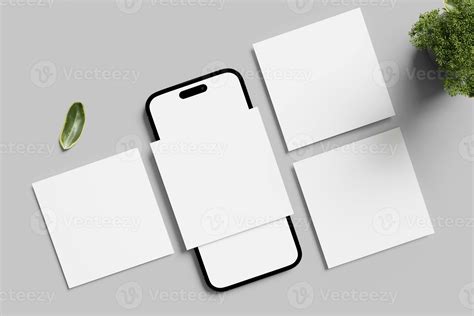 Smartphone And Social Media Post Mockup 31401781 Stock Photo At Vecteezy