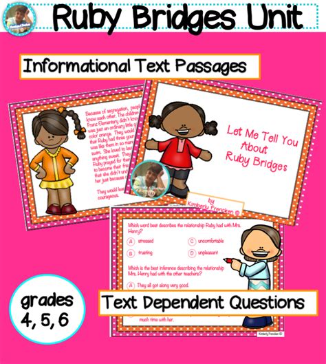 Ruby Bridges Nonfiction Reading Comprehension Lesson Made By Teachers