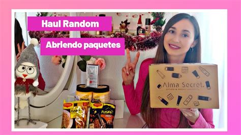 Haul Random Abriendo Paquetes En Diciembre Todo Gratis Youtube