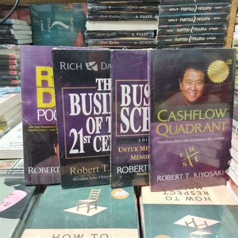 Jual Paket Buku Rich Dad Poor Dad The Business School The