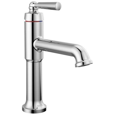 Delta Saylor Chrome 1 Handle Single Hole Watersense Low Arc Bathroom