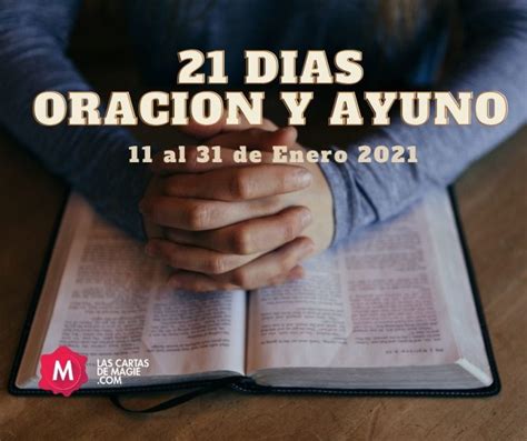 21 DIAS DE ORACION Y AYUNO Las Cartas De Magie