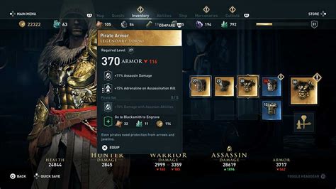 Assassins Creed Odyssey Legendary Armor Guide Gamersheroes