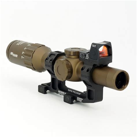 TANGO6T SCOPE DVO 1 6X24mm FFP Illuminated LPVO With 1 93inch 30mm Tube