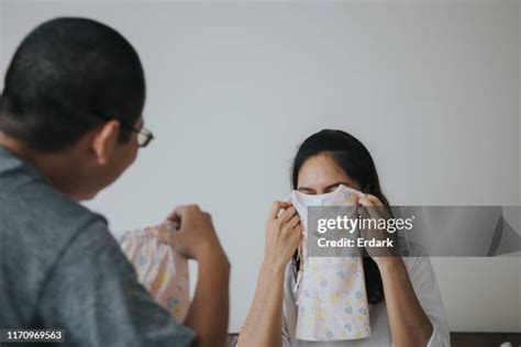 Mother Playing Peek A Boo Photos And Premium High Res Pictures Getty