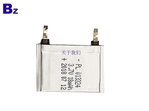 锂电池供应商定制用于智能穿戴设备的电池 Bz 013324 18mah 37v 超薄聚合物锂离子电池 Lipo电池供应商，oem锂离子电池