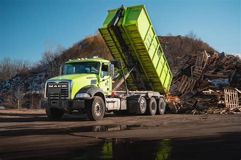 Mack Granite Roll Off Garbage Truck Nick Thompson Flickr